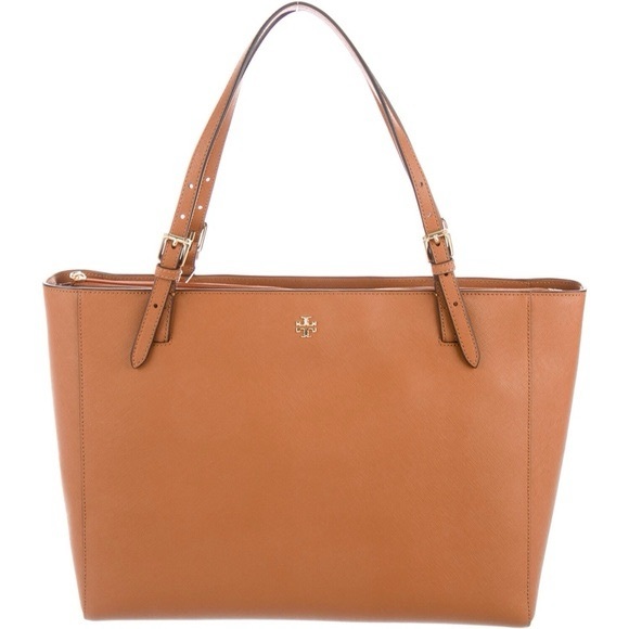 Tory Burch Handbags - Tory Burch | York Buckle Tote in Tan Brown Leather